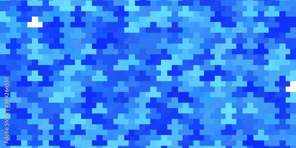 Light BLUE vector texture in rectangular style. Light BLUE vector texture in rectangular style.