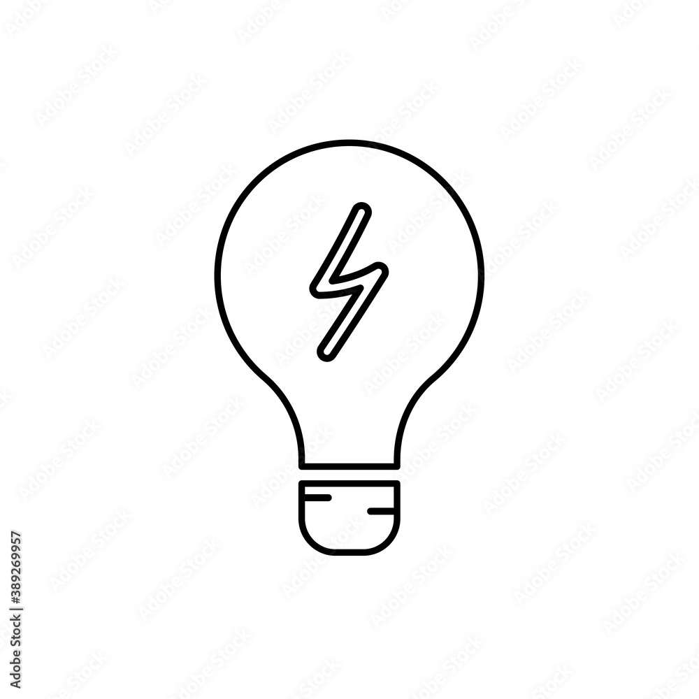 light bulb icon. vector illustration light bulb icon. vector illustration