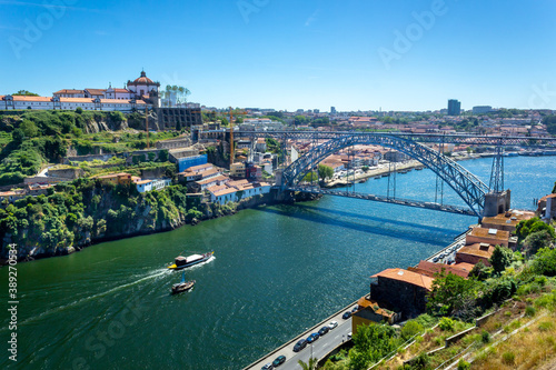 Cityscape image of Porto at noon.