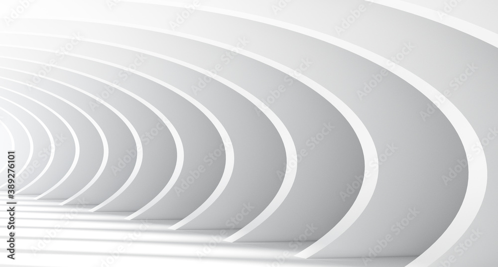 White Futuristic background. 3d rendering White Futuristic background. 3d rendering