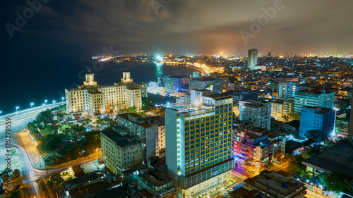 lights on the Malecon in Havana © samey