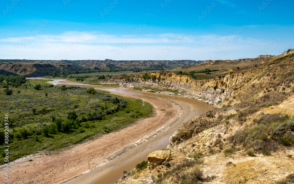 Wind Canyon of the Little Missouri River