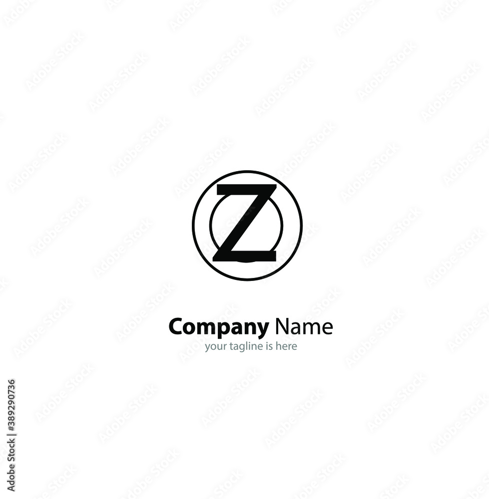 the simple elegant logo of letter z with white background the simple elegant logo of letter z with white background