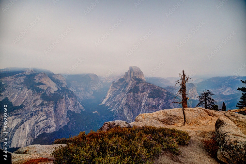 Glacier Point after California Fires