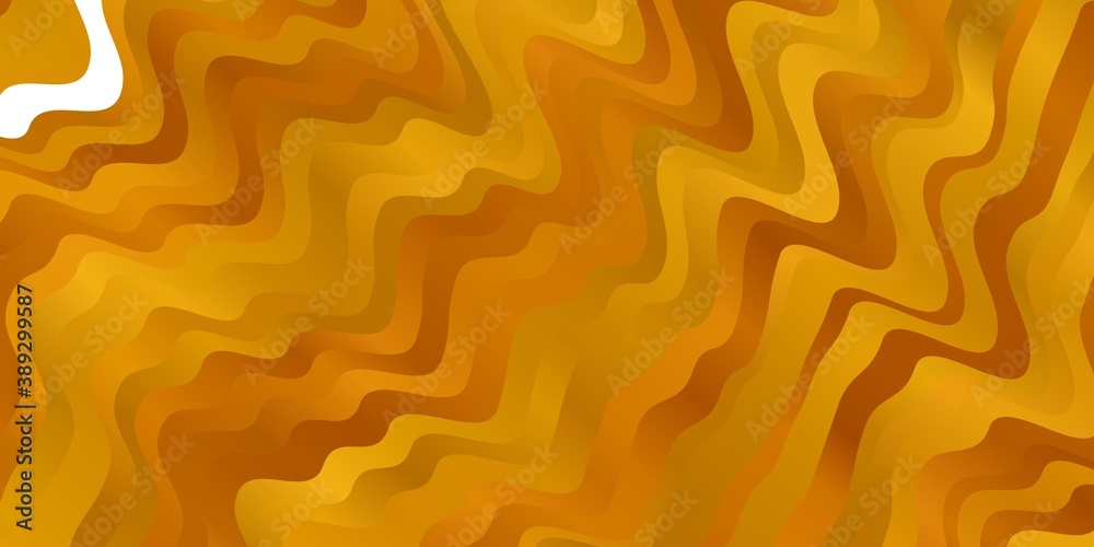 Light Orange vector texture with wry lines. Light Orange vector texture with wry lines.