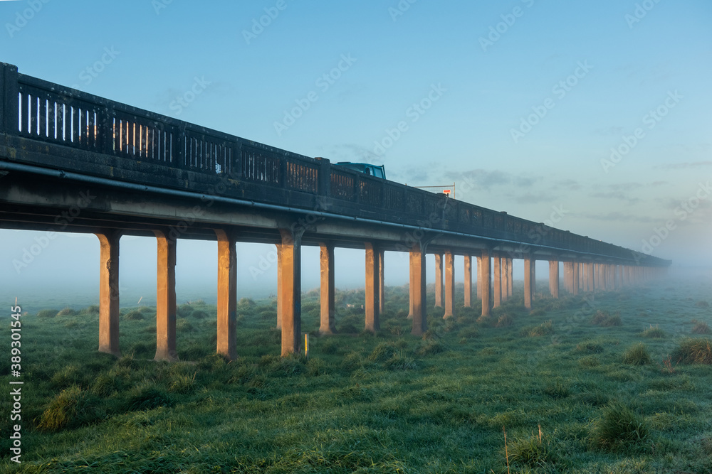  Whirokino Trestle Bridge Last Mist