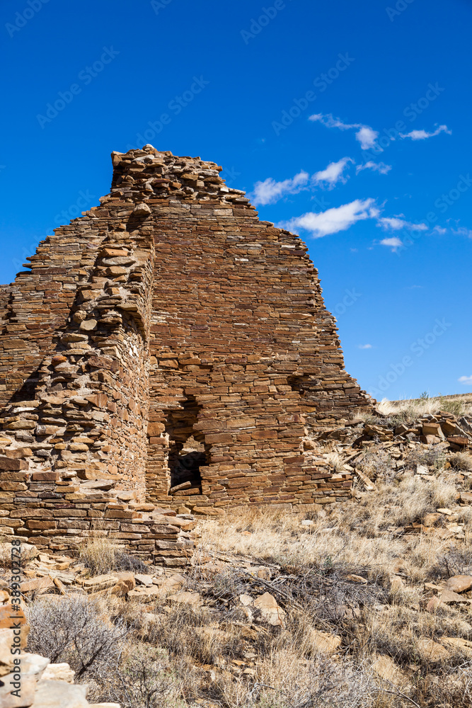Ancient Ruins at Chaco Canyon Ancient Ruins at Chaco Canyon