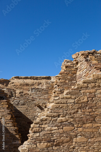 Details of Chetro Ketl Great House at Chaco Canyon © tamifreed