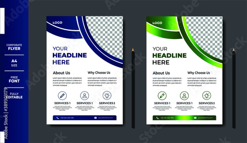 Corporate Business Flyer Templates Design