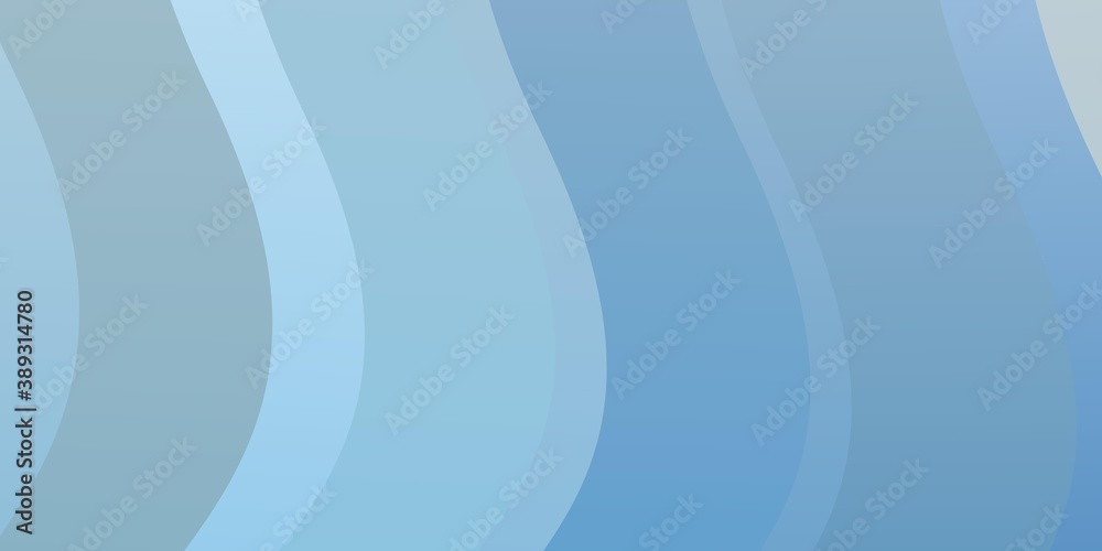 Light BLUE vector background with curved lines. Light BLUE vector background with curved lines.
