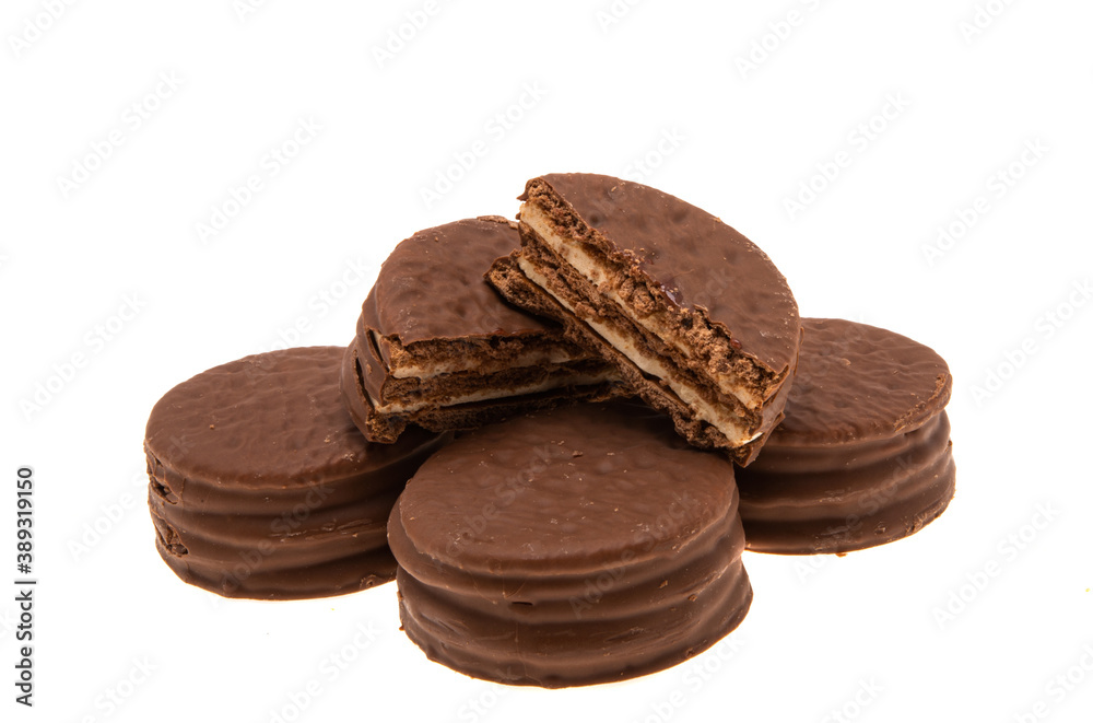 cookies in chocolate glaze cookies in chocolate glaze