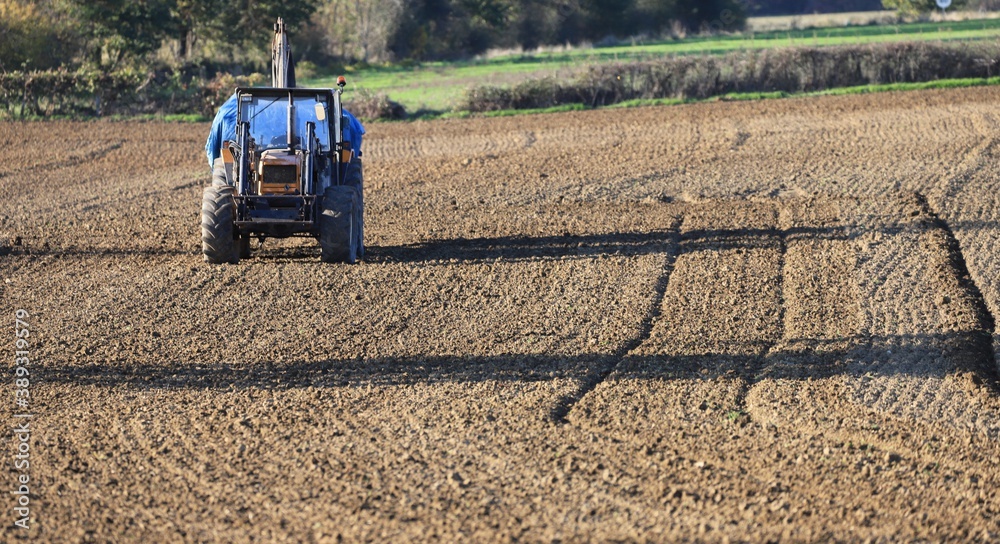 Obraz premium travaux des champs