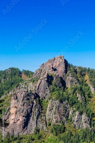 Summer landscape in the highlands National Park