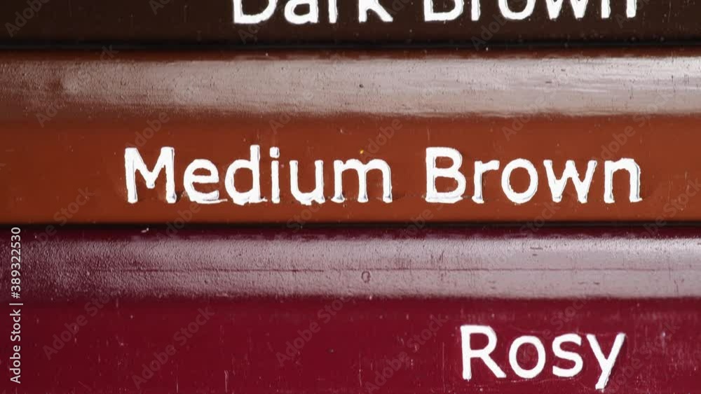 Сolored pencils background. Slider shot. Сolored pencils background. Slider shot.