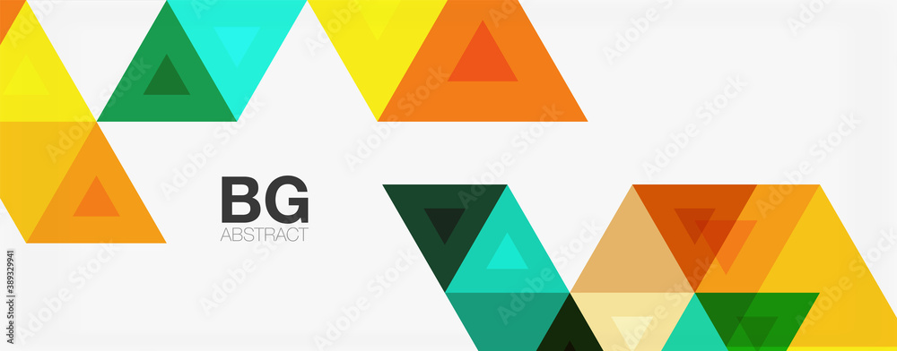 Mosaic triangle pattern abstract background for cover, banner, flyer and poster and other template Mosaic triangle pattern abstract background for cover, banner, flyer and poster and other template
