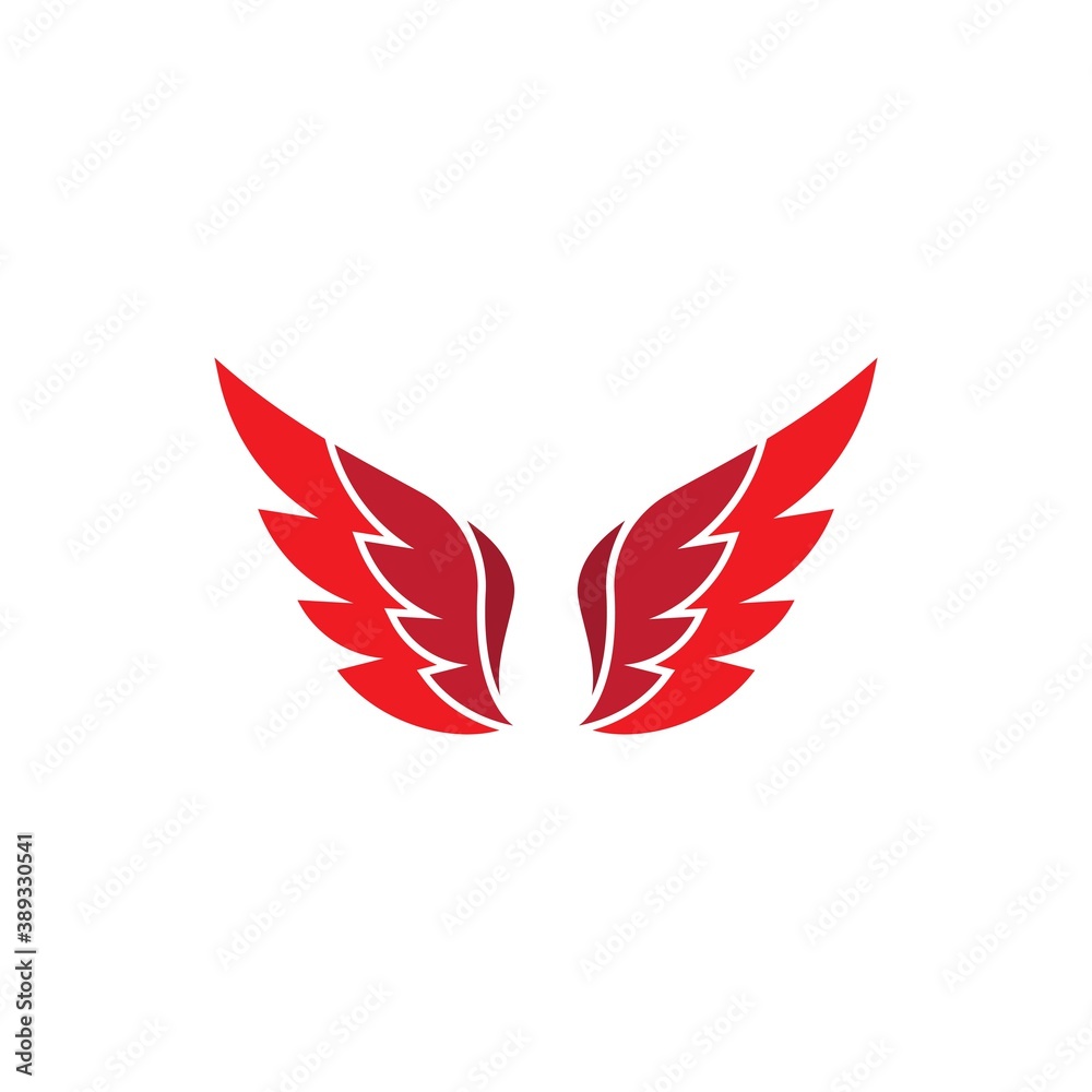 Wing illustration Wing illustration