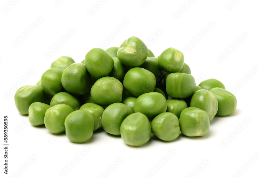 Fresh peas isolated on white background Fresh peas isolated on white background