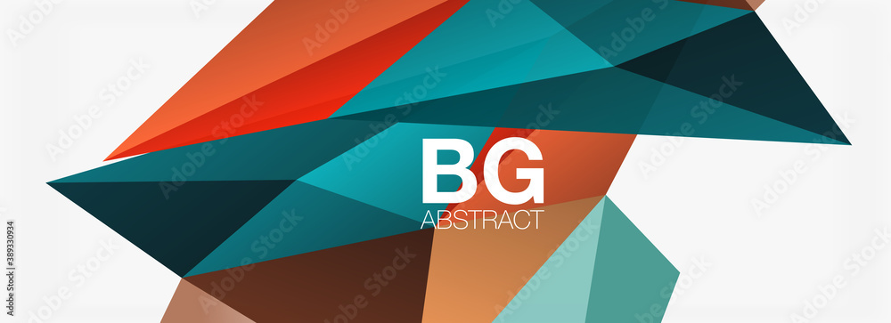 3d mosaic abstract backgrounds, low poly shape geometric design 3d mosaic abstract backgrounds, low poly shape geometric design