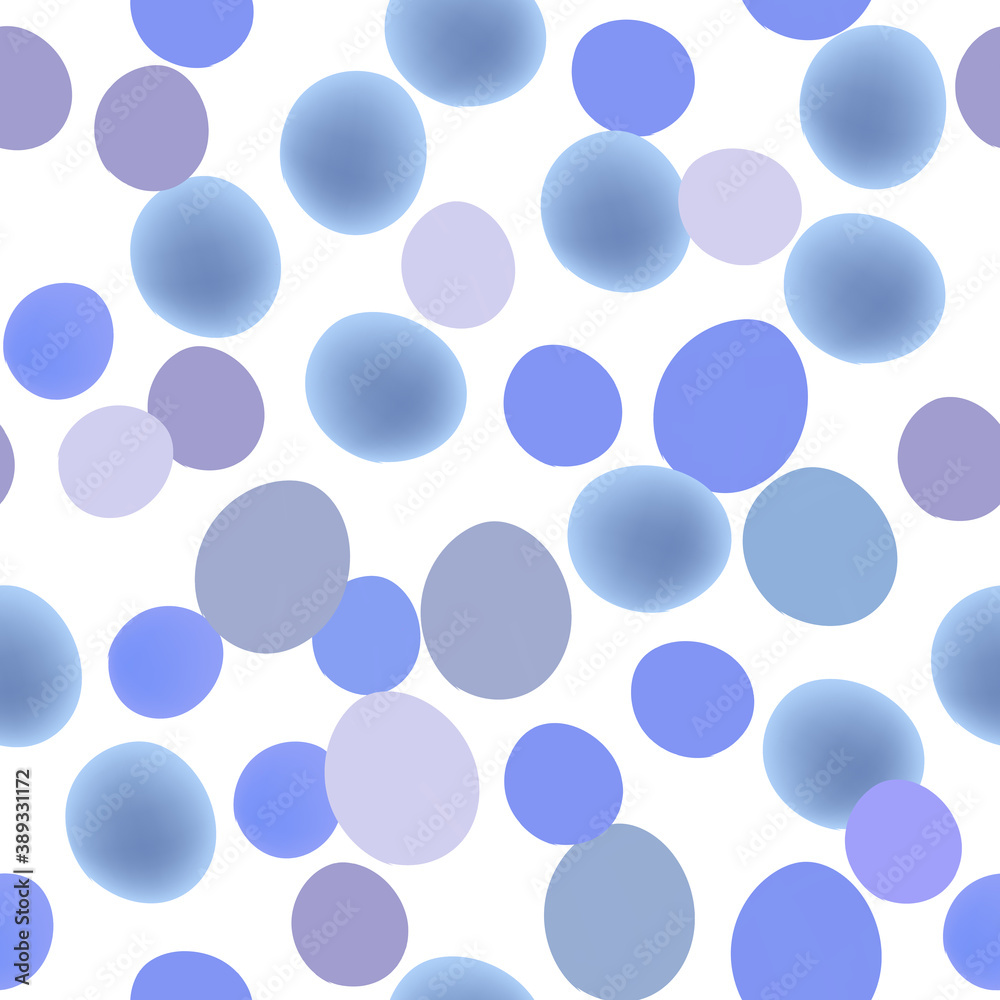 Seamless background with circles, blue colors Seamless background with circles, blue colors
