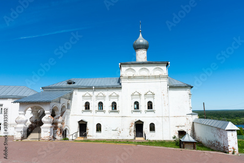 View of the Trinity-Nikolsky monastery in Gorokhovets