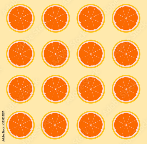 a slice of tropical orange