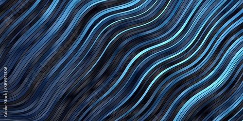 Dark BLUE vector backdrop with bent lines.