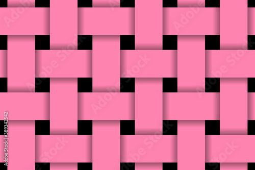 Baby pink woven fabric concept