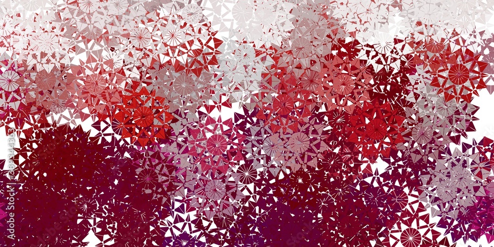 Light purple vector background with christmas snowflakes. Light purple vector background with christmas snowflakes.