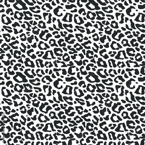 Seamless vector leopard pattern.  Trendy stylish wild gepard  leopard print. Animal print background for fabric  textile  design  advertising banner.