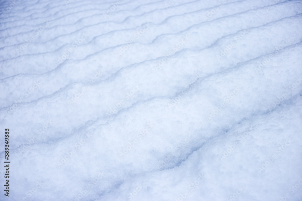 Fototapeta premium 積雪 雪の模様 冬のイメージ