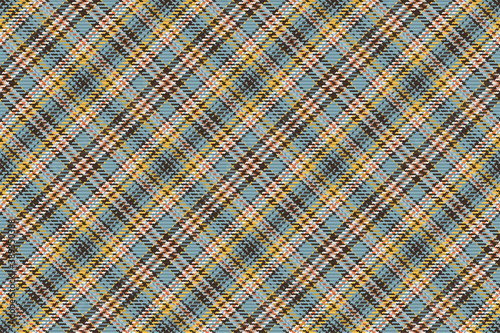 Seamless pattern of scottish tartan plaid. Repeatable background with check fabric texture. Vector backdrop striped textile print.