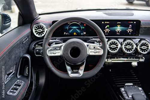 car steering wheel  © Denis Sh