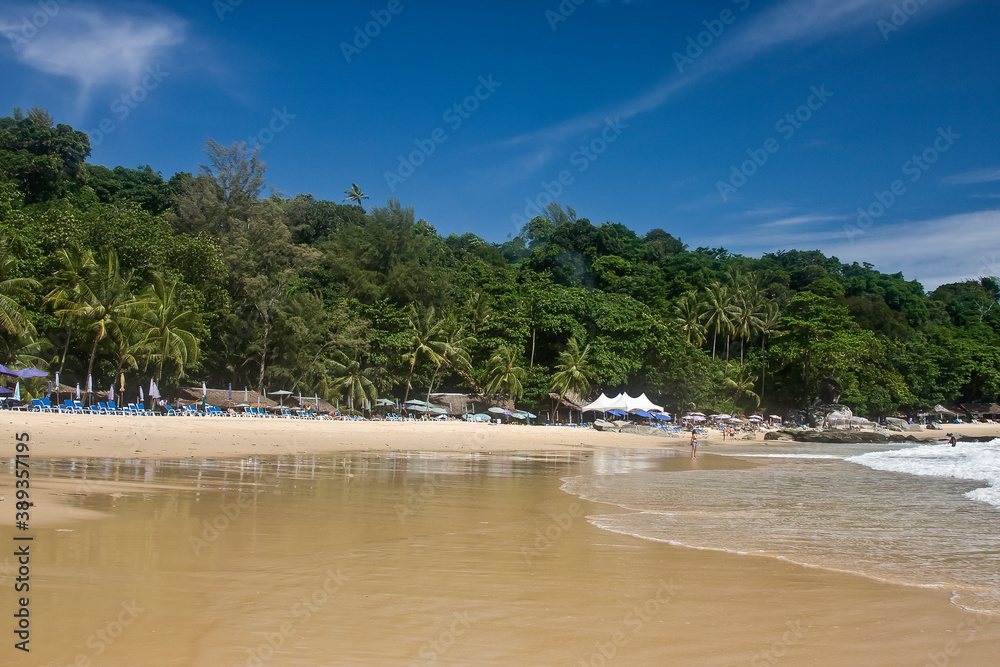 Beach of Laem Sing , Phuket, Andaman Sea, Thailand, Asia