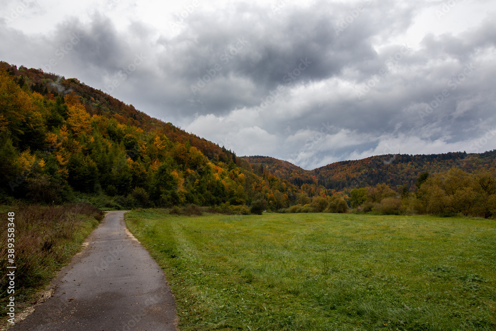 Wanderung im Herbst