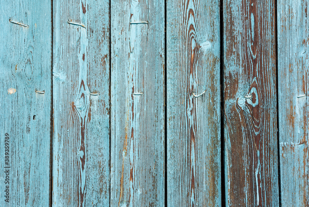 Wooden protection on all background, is painted light blue. Wooden protection on all background, is painted light blue.