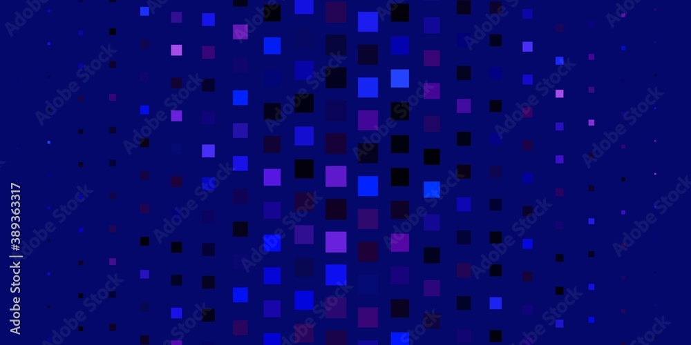 Light Pink, Blue vector pattern in square style.