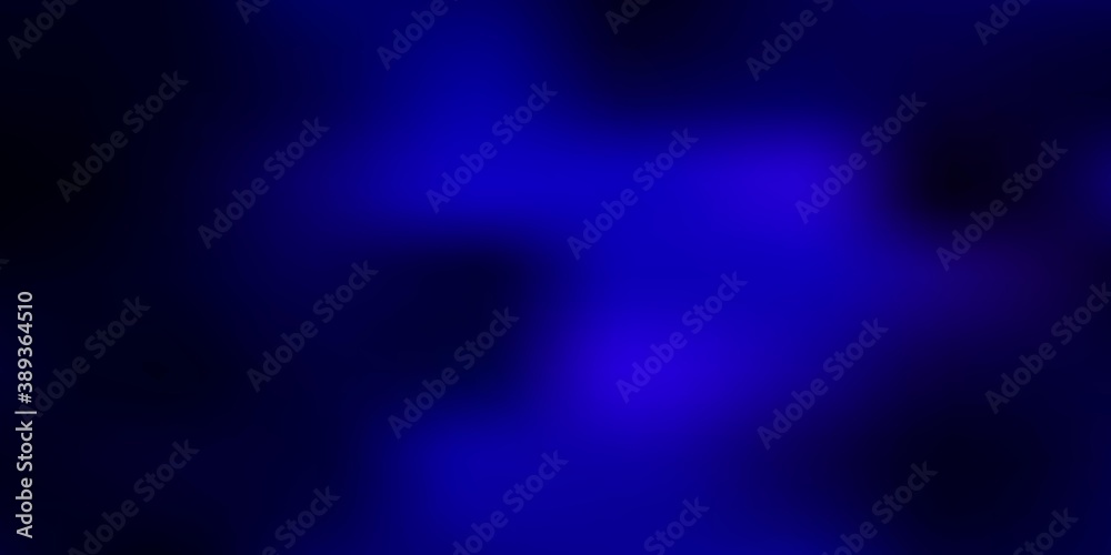 Dark pink, blue vector blurred pattern.