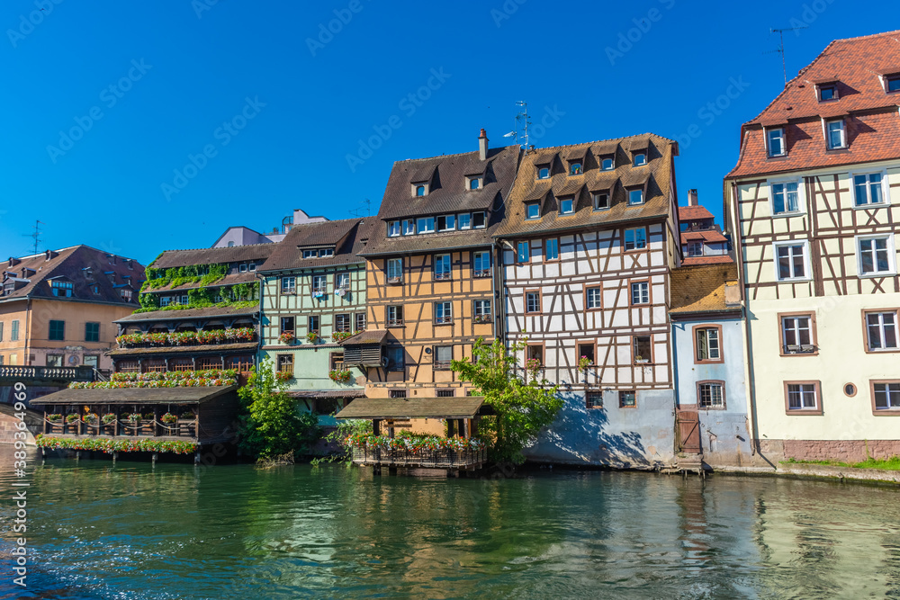 Cityscape of Strasbourg in France