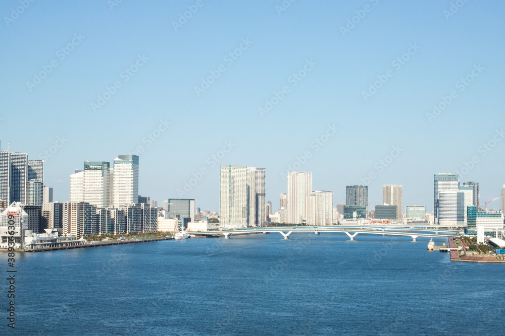 東京湾の都心