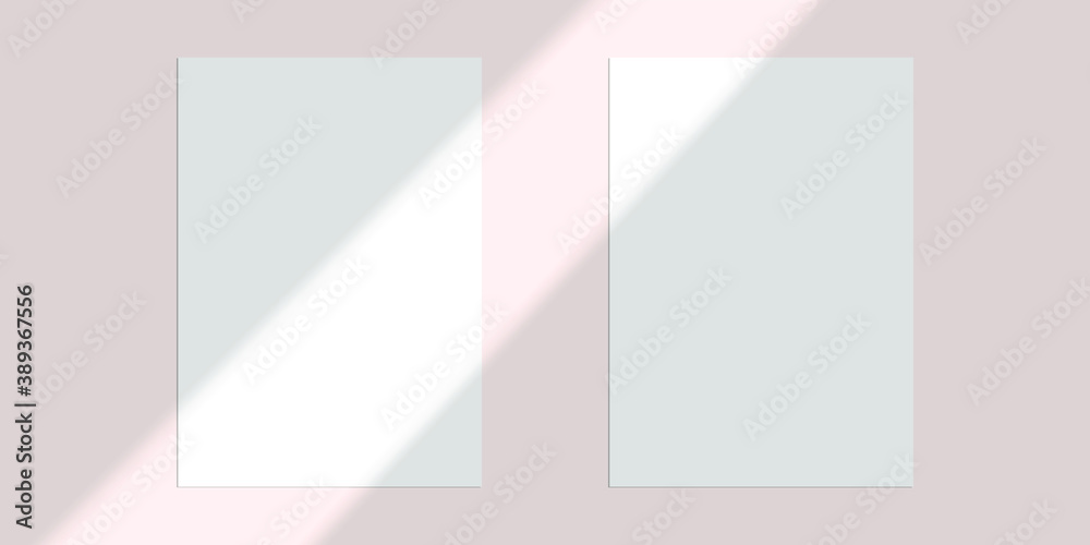 Vector shadow overlay effect. Transparent soft light and shadows from window. Mockup of transparent window shadow and natural lightning. 10 eps mesh. Vector shadow overlay effect. Transparent soft light and shadows from window. Mockup of transparent window shadow and natural lightning. 10 eps mesh.