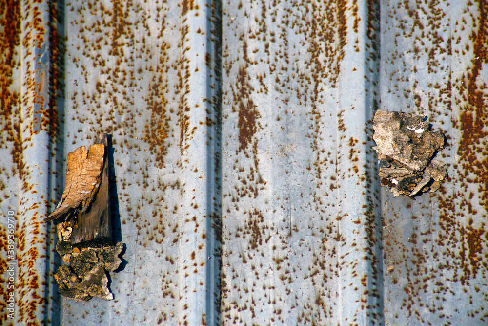 Rusty metal texture, roof texture Rusty metal texture, roof texture