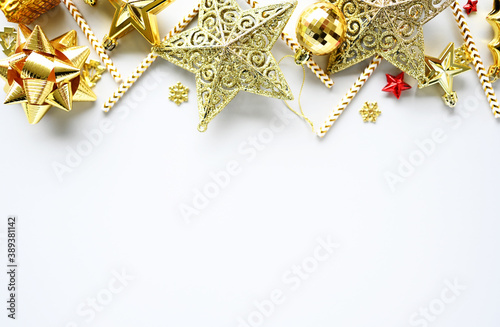 happy new year background with Christmas composition,copy space