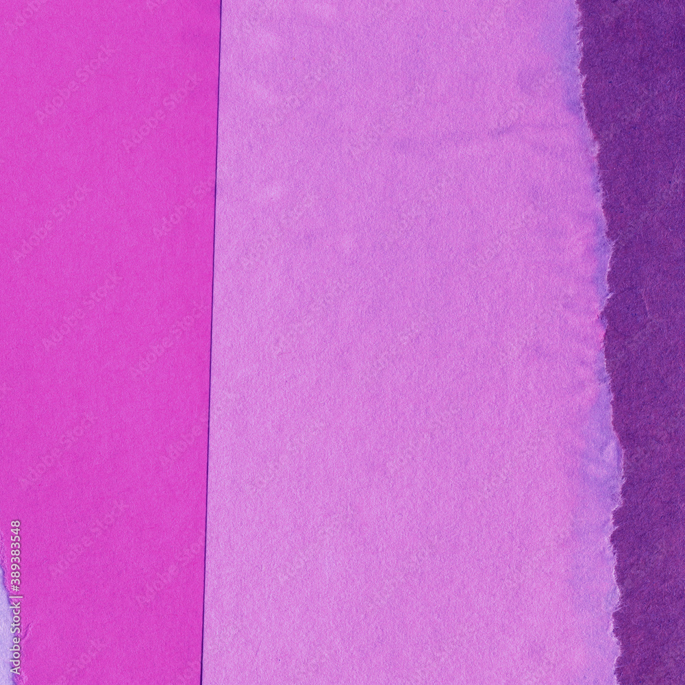 Blue and violet torn paper collage close-up. Texture made from various paper and cardboard parts. Damaged old paper background. Vintage blank wallpaper. Material design backdrop. Blue and violet torn paper collage close-up. Texture made from various paper and cardboard parts. Damaged old paper background. Vintage blank wallpaper. Material design backdrop.