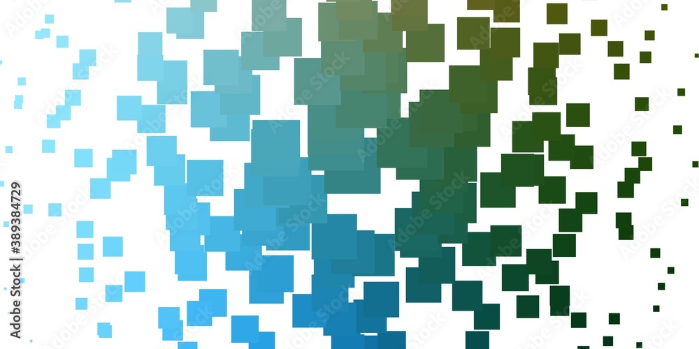 Light Blue, Green vector texture in rectangular style. Light Blue, Green vector texture in rectangular style.