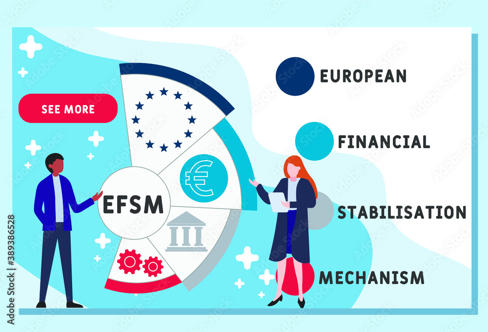 Vector website design template . EFSM - european financial stabilisation mechanism acronym, business concept. illustration for website banner, marketing materials, business presentation, online Vector website design template . EFSM - european financial stabilisation mechanism acronym, business concept. illustration for website banner, marketing materials, business presentation, online