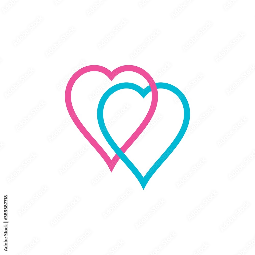 Heart Logo Template vector Heart Logo Template vector