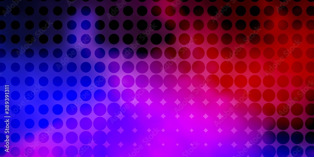 Light Blue, Red vector layout with circle shapes. Light Blue, Red vector layout with circle shapes.