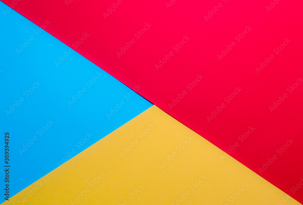 graphic pattern from sheets of colored paper graphic pattern from sheets of colored paper