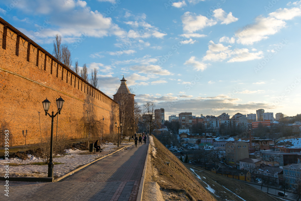 Walls of the Nizhny Novgorod Kremlin