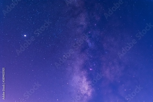 Fototapeta Naklejka Na Ścianę i Meble -  Milky way night sky